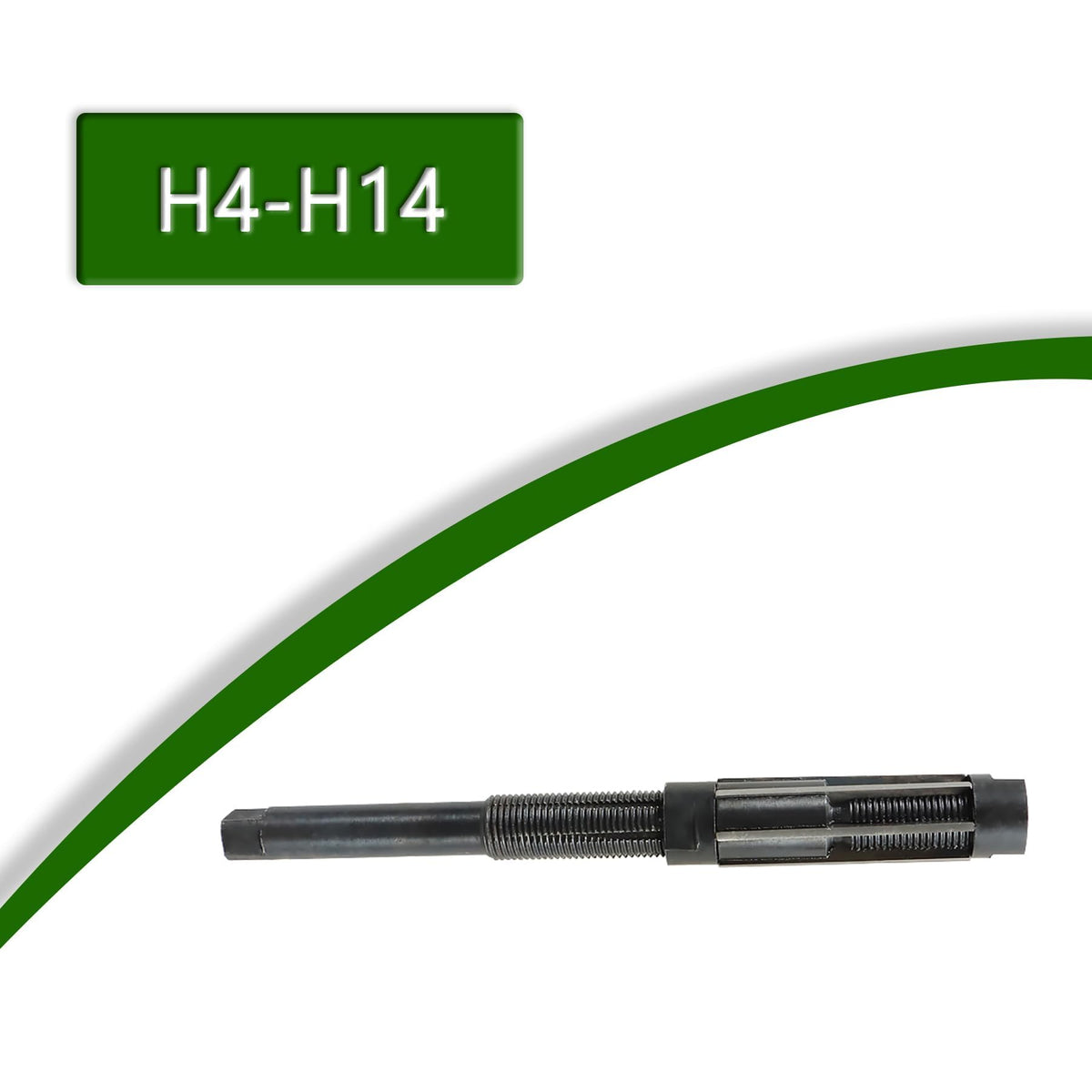 marddpair 11 Pcs H4-H14 Adjustable Hand Reamers Set, 11.75mm-38mm, HSS