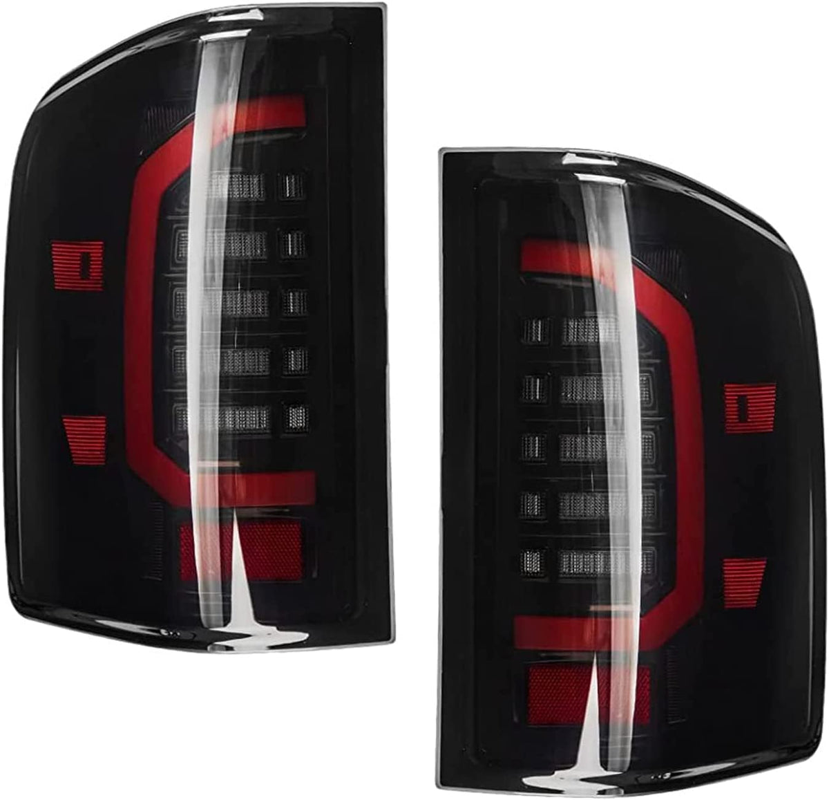 LED Tail Lights Compatible with 2007-2014 Chevy Silverado