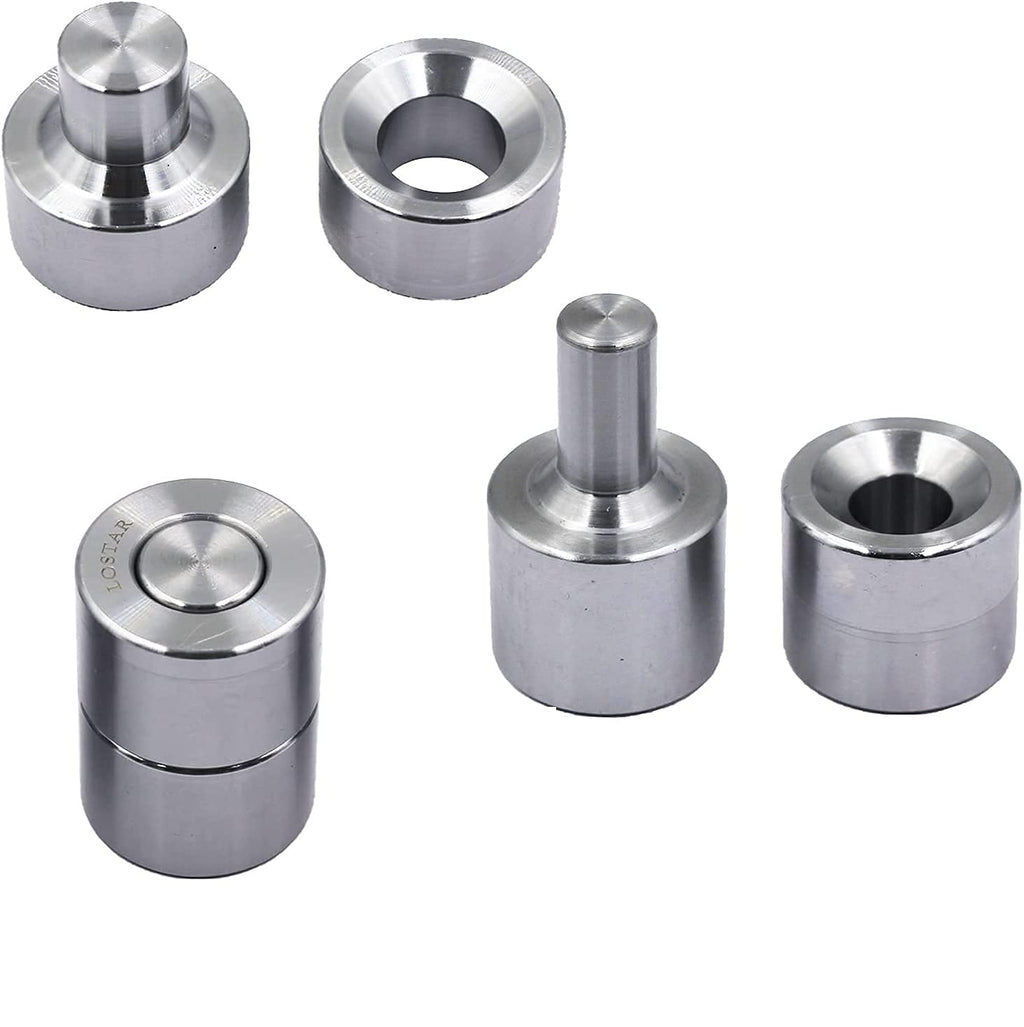 Dimple Die Set 3 Piece Metal Fabrication Tools 1/2" / 3/4" / 1"