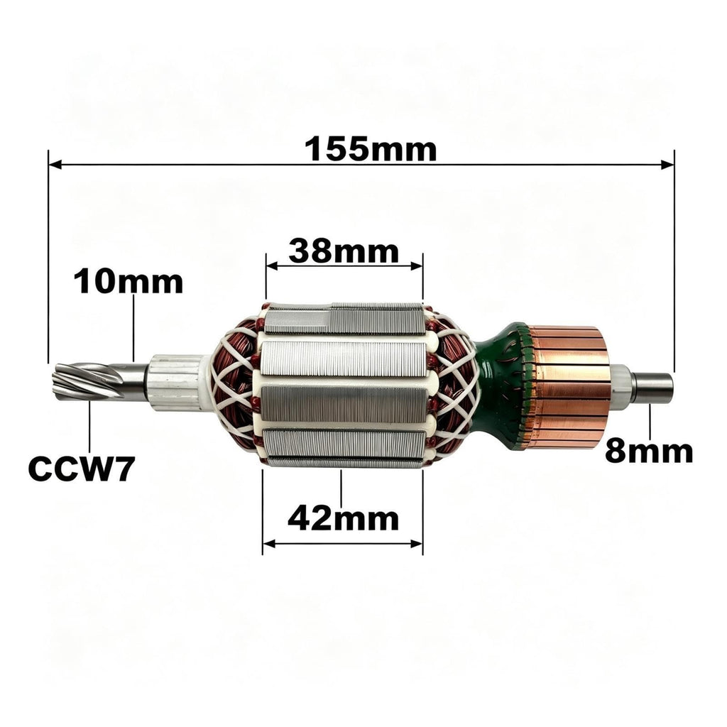 Hammer Breaker Armature Rotor, Compatible With HILTI, For TE50 TE-50