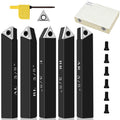3/8" Indexable Carbide Turning Inserts Holder Set for Machining Lathes