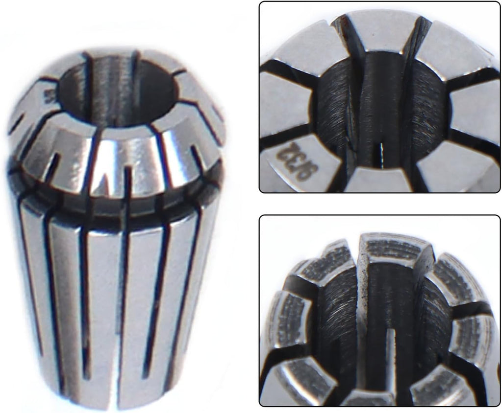 findmall 19Pcs ER16 Spring Collet Set 1/8-23/64 Inch