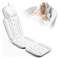 Full Body Bath Pillow for Tub,Bathtub Cushion for Soaking Tub White
