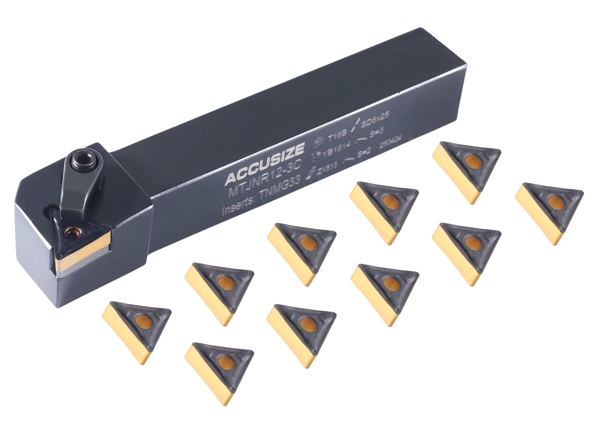 Accusize Indexable Tool Holder, 3/4" x 5", RH, 2312-5008INS
