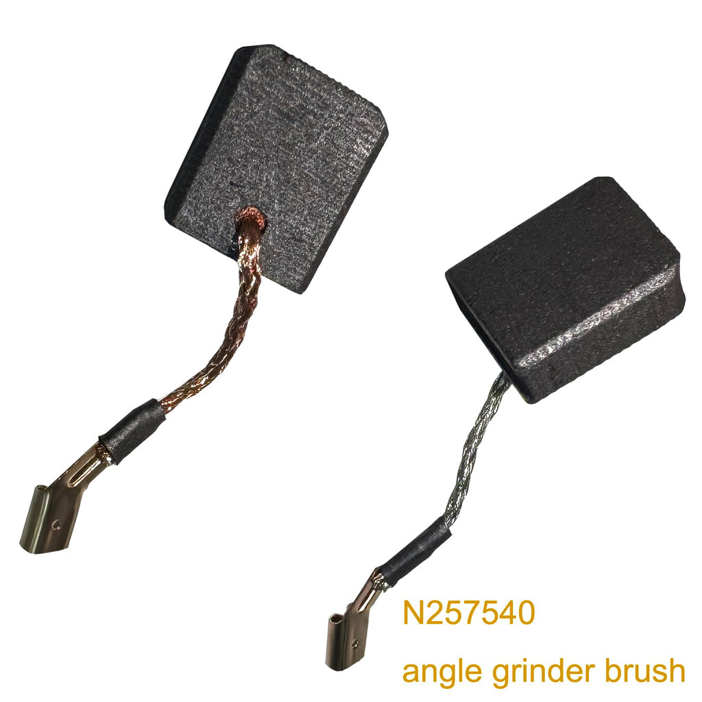N257540 Carbon Brushes Replacement for DeWalt DWE402 DWE4214 DWE402W DWE402K DWE43066 DWE43066N Angle Grinder, Carbon Brushes for DEWALT DWE402, DWE402W Angle Grinder, 11 Amp, 11,000 rpm