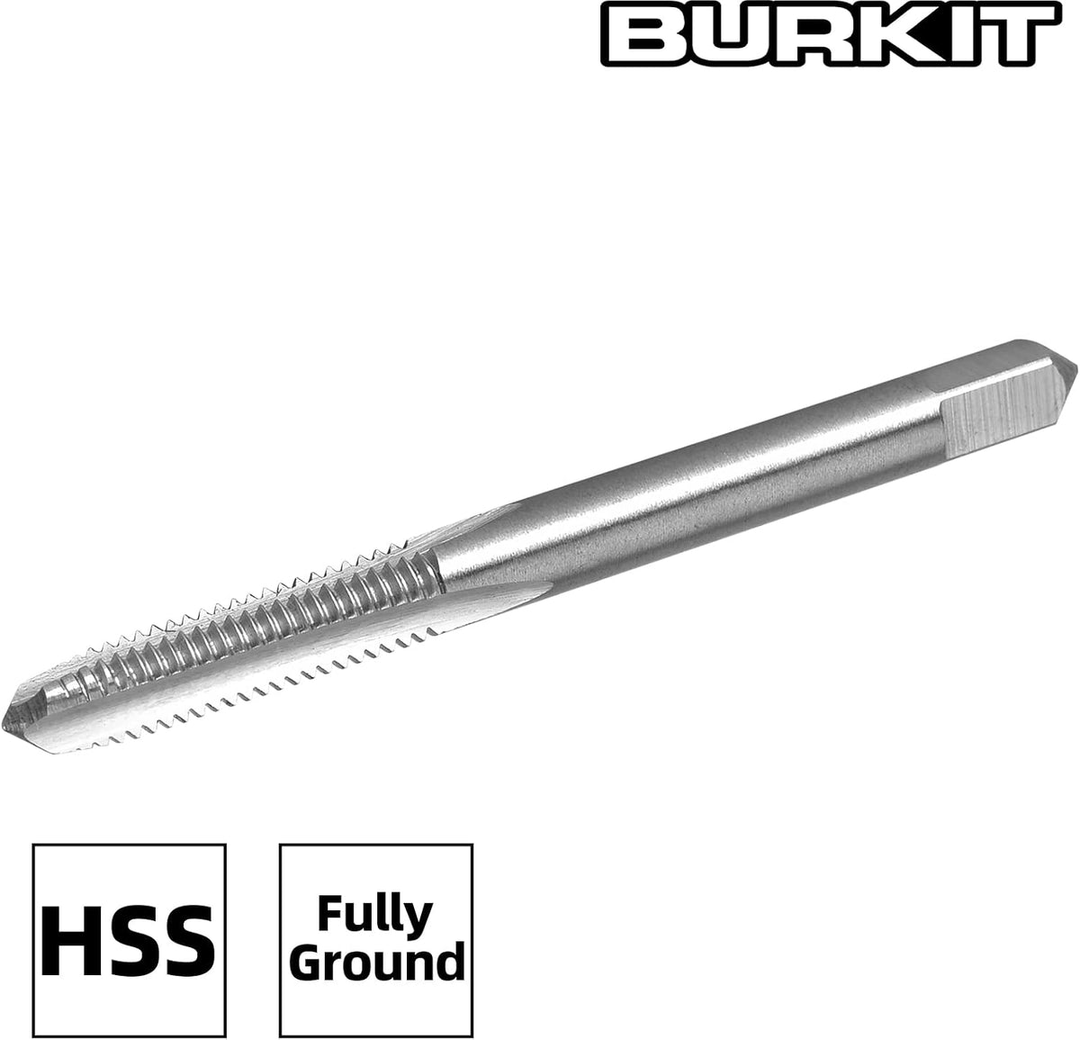 Burkit 2pcs No 10-32 UNF Thread Tap Right Hand