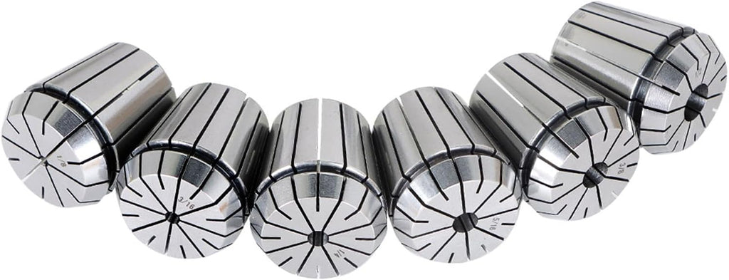 marddpair 12Pcs ER40 Spring Collet Set 1/8-1-1/8 Inch Carbon Steel