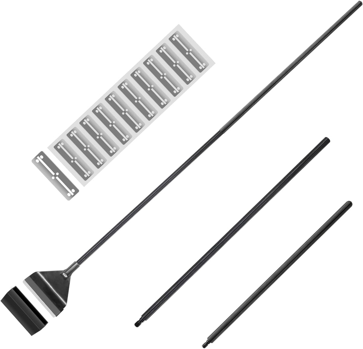 Algae Scraper for Glass Aquariums, 25.6inch with 10 Blades
