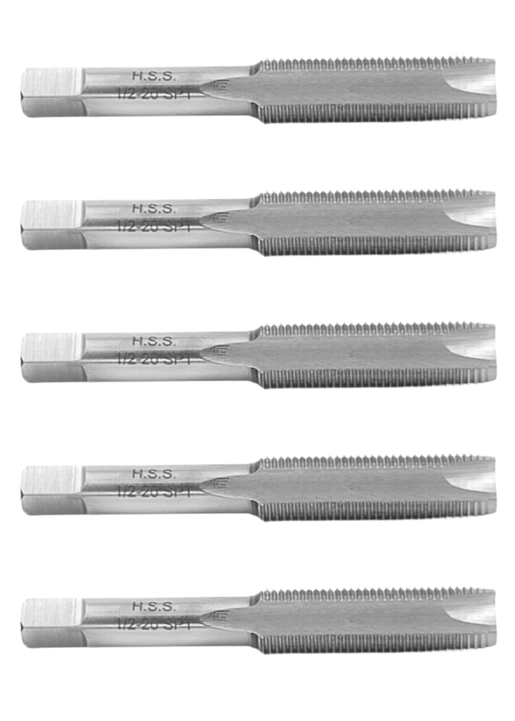 Accusize Industrial Tools Spiral Point Tap, 1/2-20NF, SPT-1/2-20x5