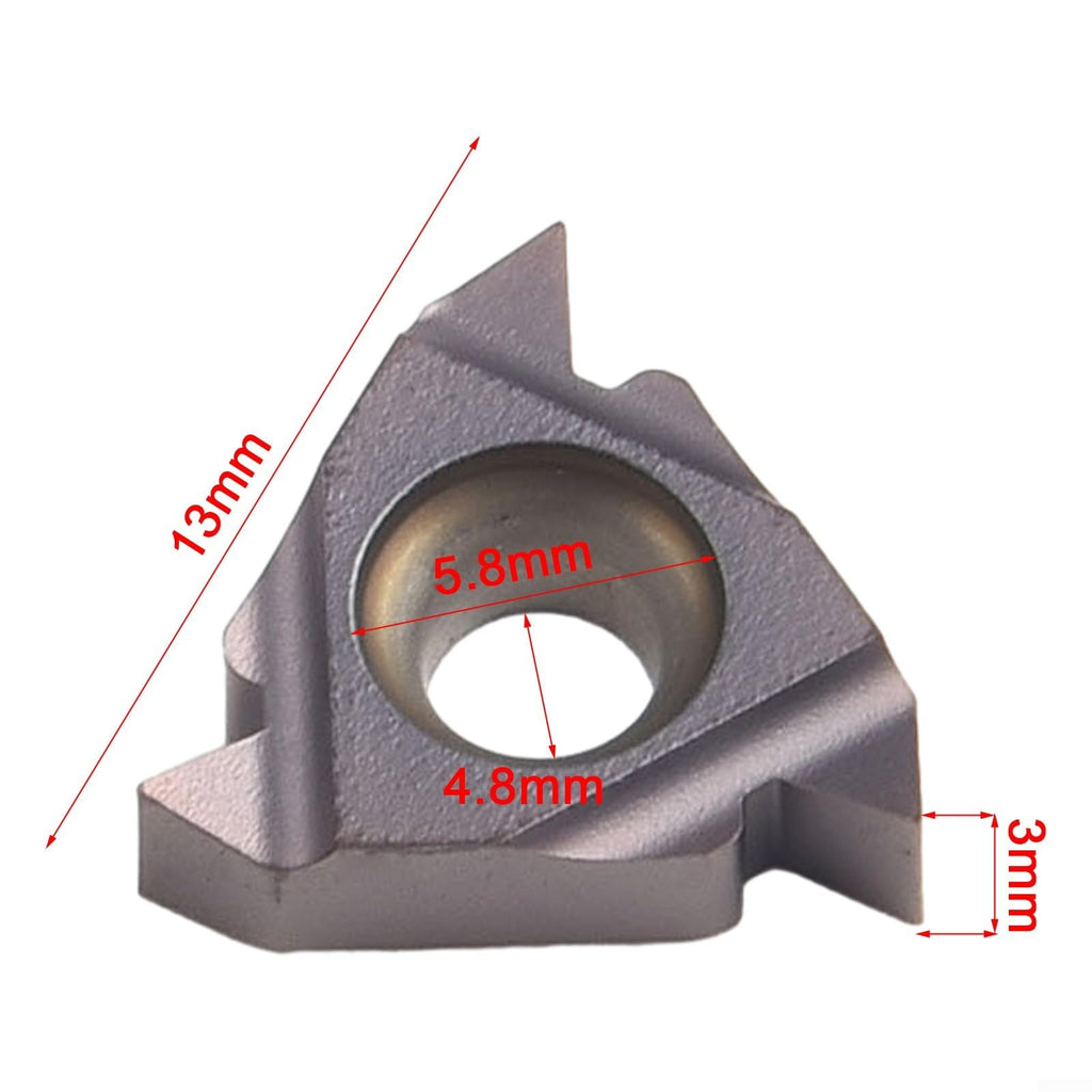 Carbide Threading Inserts 16ER AG60 for Steel Cutting