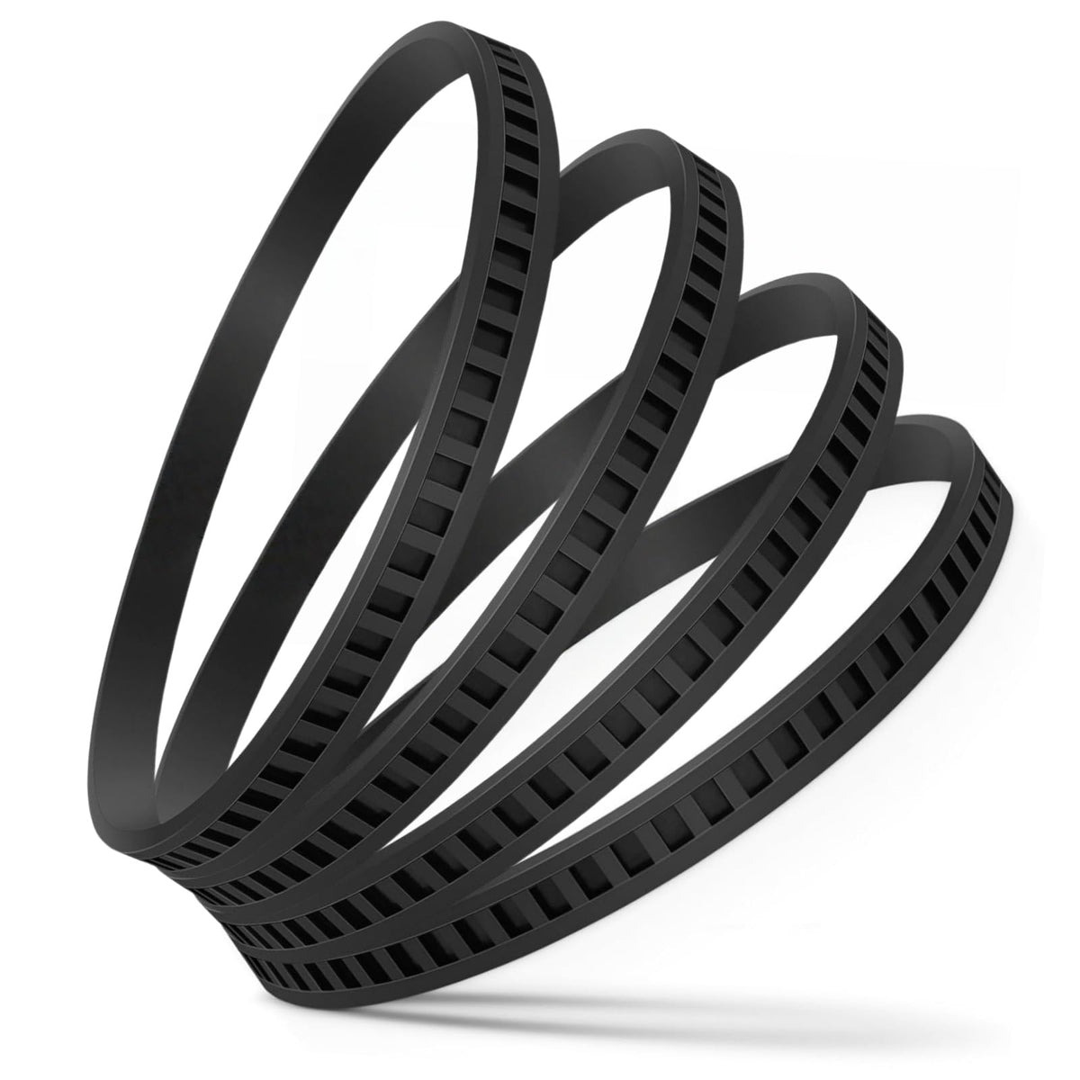 4 Pack Bandsaw Drive Belt Replacement for Meelwaukii 2829-20 Band Saw