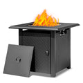 28 Inch Propane Fire Pit Table 50,000 BTU Outdoors
