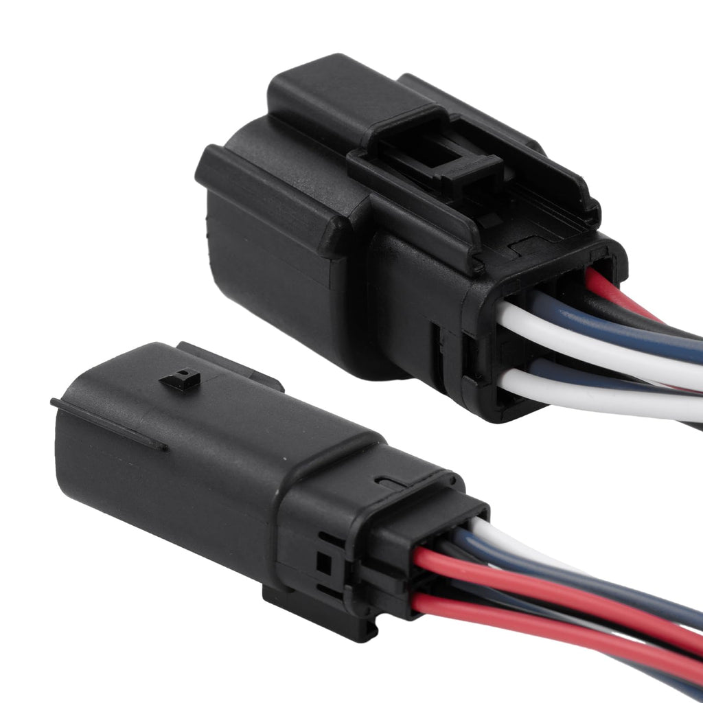 PARSUPPRO 8-Pin/Way Male and Female Headlights Connector Auto Waterproof Plug Pigtail Repair Wiring Harness for Chevrolet for Impala 2015-2020 Replace 23405242, 23405239