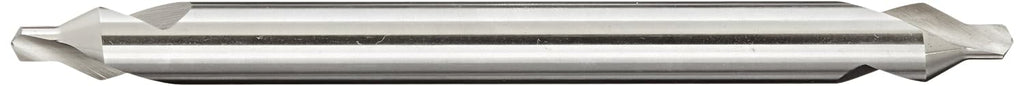 YG-1 - D1C90101 D1C90 High Speed Steel Long Length Center Drill Bit, Uncoated (Bright), Slow Spiral, 60 Degree, 3/16" Diameter x 6" Length (Pack of 1)