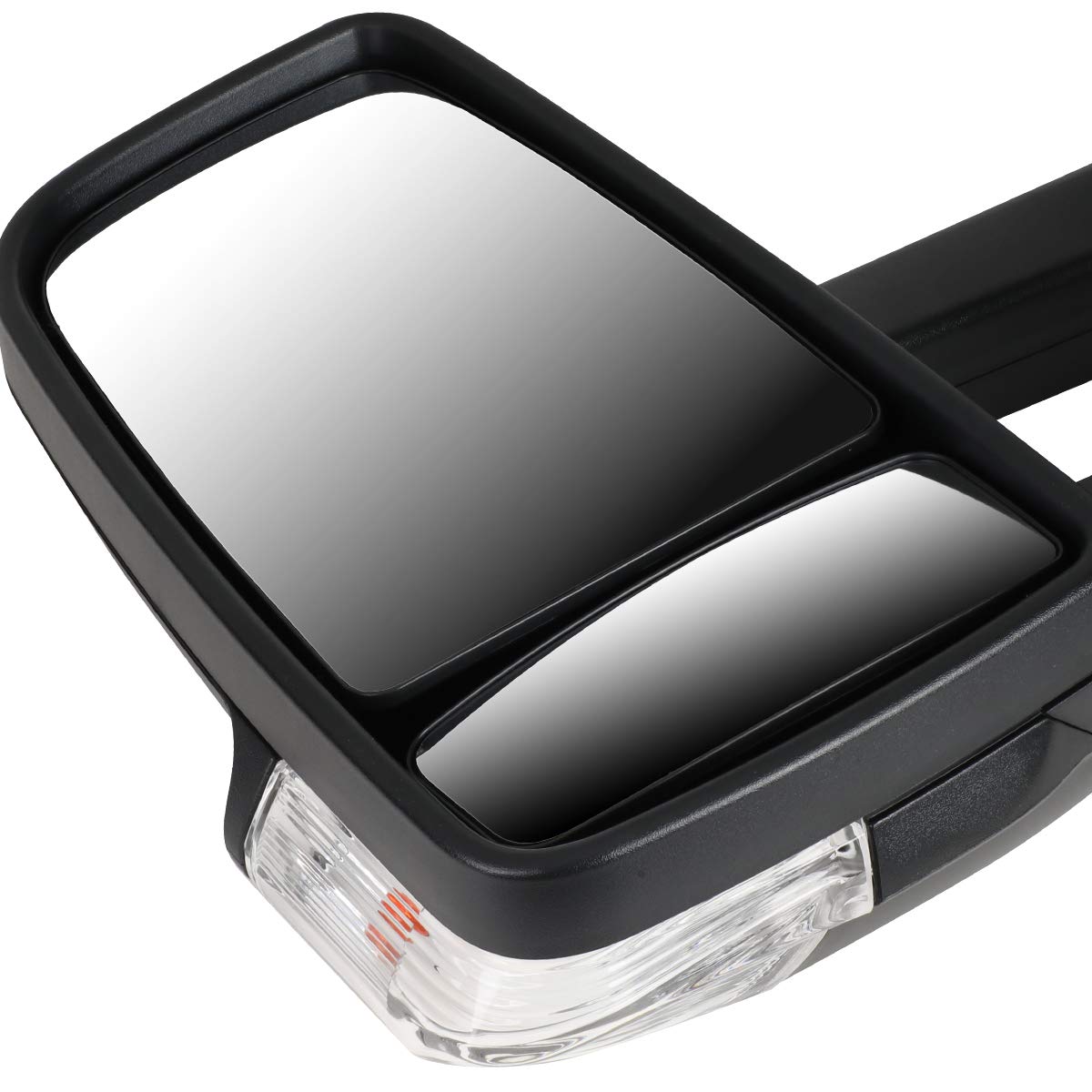 Auto Dynasty OE Style Powered+Heated+LED Turn Signal Driver Left Side View Mirror Compatible with Mercedes Benz Dodge Sprinter 10-14