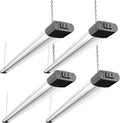 BBOUNDER 4Pack 4FT LED Shop Light, Reflector, 6500K Linkable, 40W=250W ETL