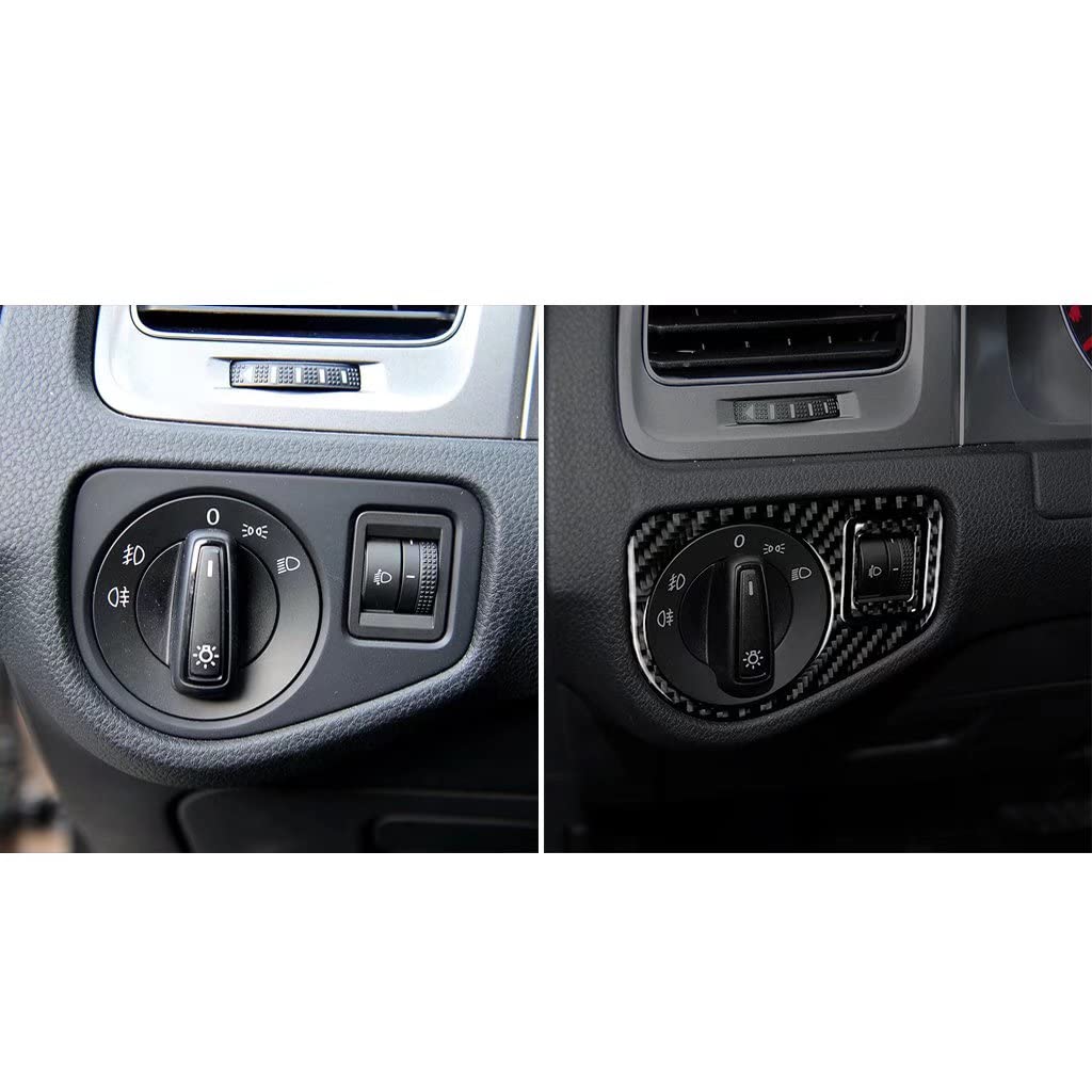 UOADA Fit for VW Golf 7 GTI R GTE GTD Accessories 2013-2017 Headlight Trim