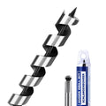 1-1/8" X 23.6" Auger Bit for Wood, 28x600mm Extra Long Auger Drill Bit