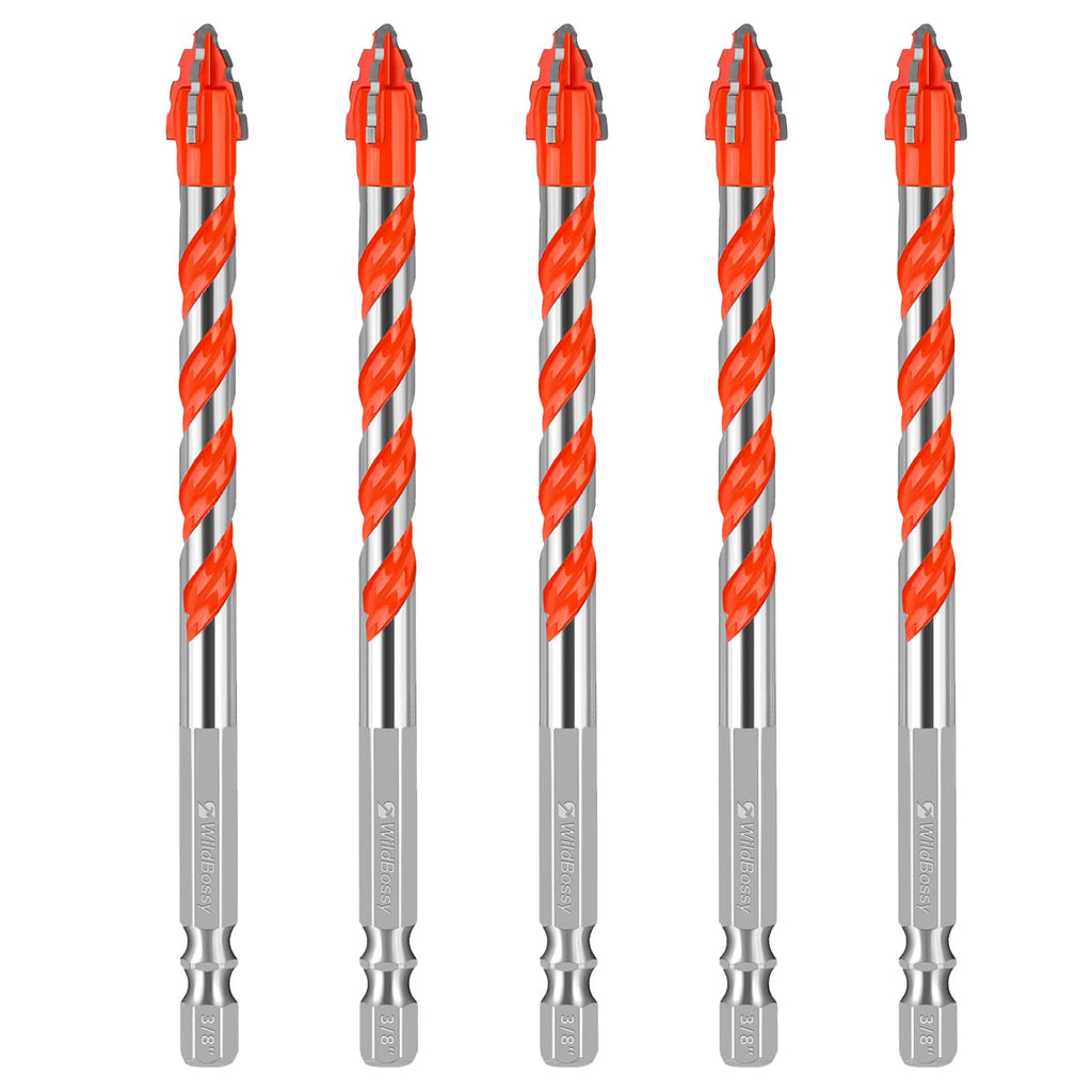 Concrete Drill Bit Set 3/8" (5PCS)