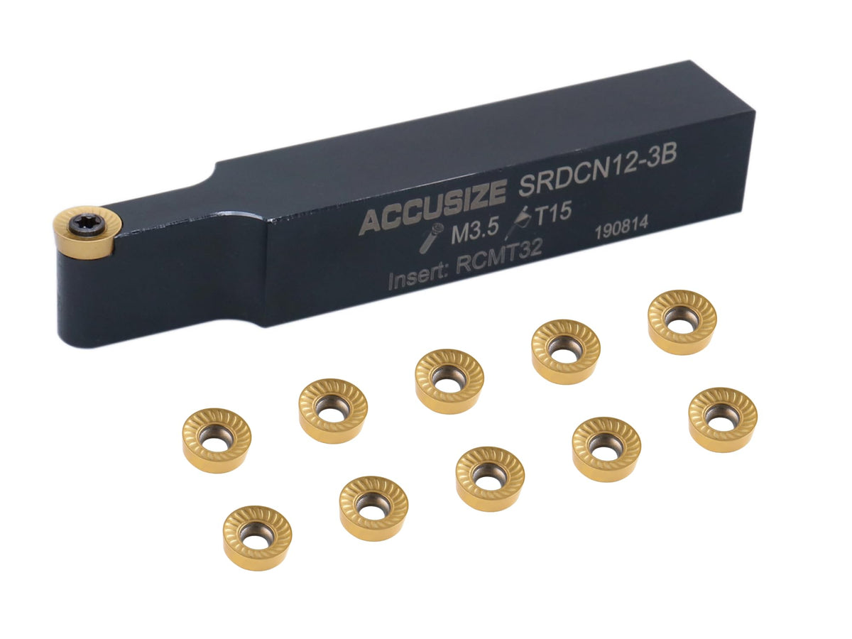 Accusize SRDCN12-3B Indexable Tool Holder, 3/4 x 4-1/2 in, 2376-0012INS
