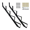 4 Step Metal Stair Step Steel Riser Stringers for 34.7" Height Deck, 2Packs