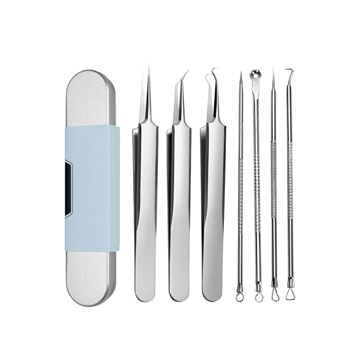 Medical Grade Blackhead Extraction Tool Kit - Blackhead Remover Tool Comedones Extractor Acne Removal Kit for Blemish