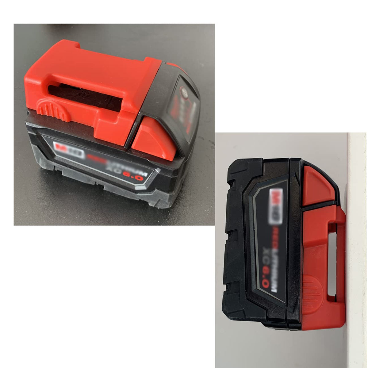 20pcs Tool Holders Battery Holders for Milwaukee M18 18V Battery Drill Tool