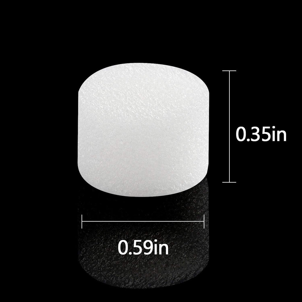 Boao 48 Pcs Nebulizer Sponge Filter Replacement for Compressor Nebulizer