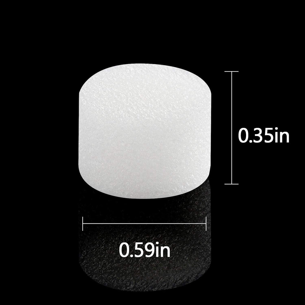 Boao 48 Pcs Nebulizer Sponge Filter Replacement for Compressor Nebulizer