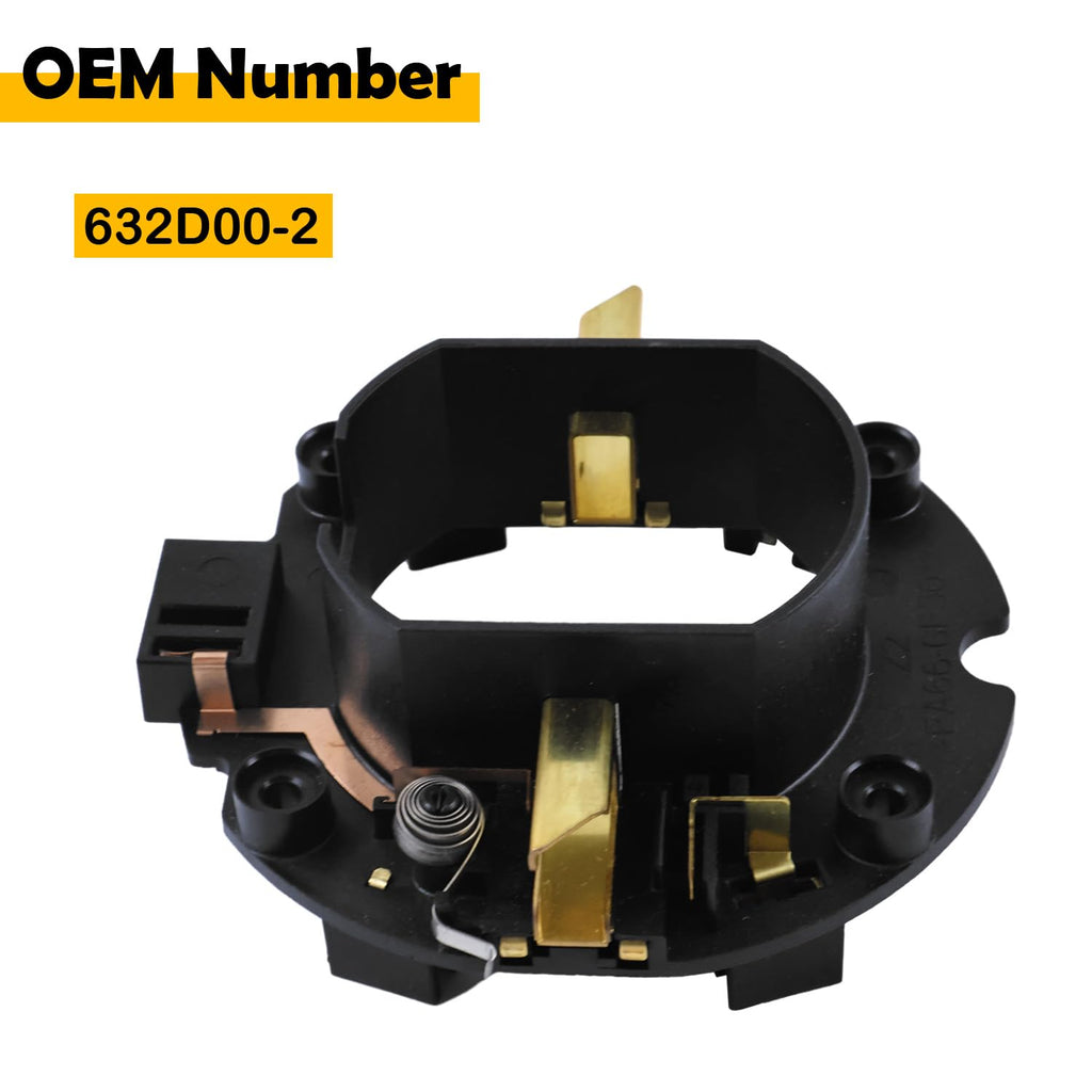 ELSOON 632D00-2 Brush Holder Unit Compatible with Makita HM1307, HM1203C, HM1317, HR5210C Rotary & Demolition Hammer