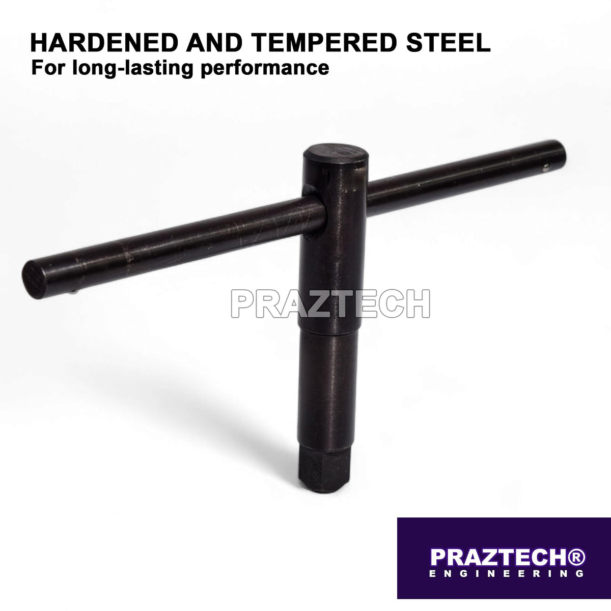 Lathe Chuck Key Square Headed Lathe Wrench, 1/2"