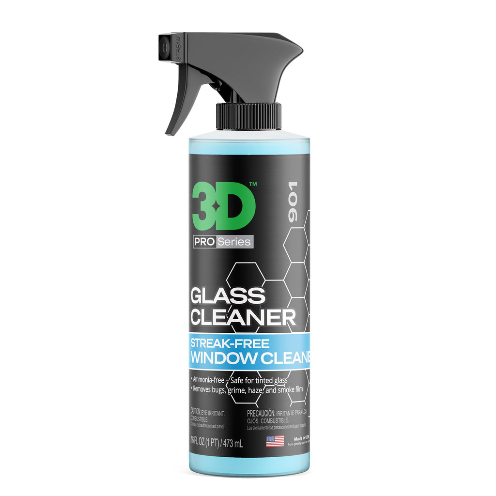 Glass Cleaner - Ready to Use, Tint Safe, Streak Free Glass Cleaner - 16oz.