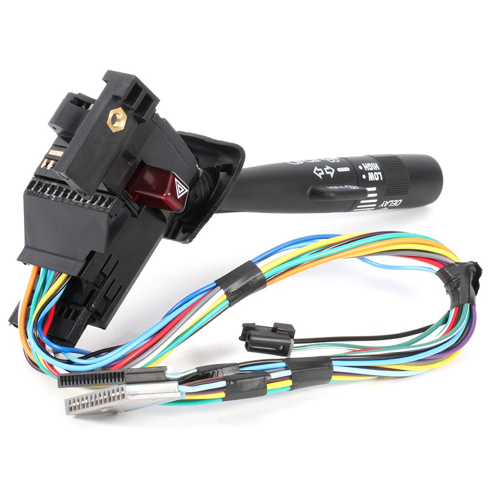 cciyu Multifunction Turn Signal Switch 1995-98 for Chevy C1500 C2500 C3500