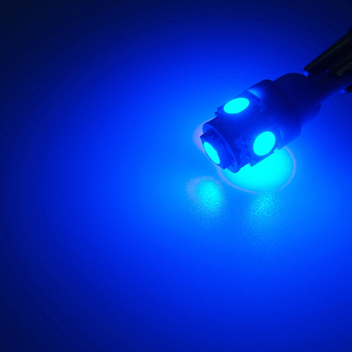 GLOFE 8Pcs Blue Interior Map Dome Light LED Bulbs Compatible with 1987-1996 Ford F-150 F-250 Bronco