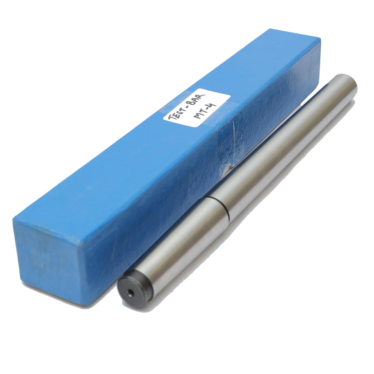 Rahish Tools 4MT Parallel Lathe Alignment Test Bar with High Precision Bar Alloy Steel EN31 Mandrel - Tailstock Re-Alignment Tool with 1 Micron Accuracy & Morse Taper with Max Run-Out of 0.0001"