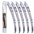 MORETOPGOOD 15 Inch Arc Edge Reciprocating Saw Blade for Wood Pruning, 5PCS