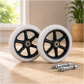 Wheelchair Front Caster Wheels For Karman Mighty Lite 2015–2026,Solid Bearing Wheels