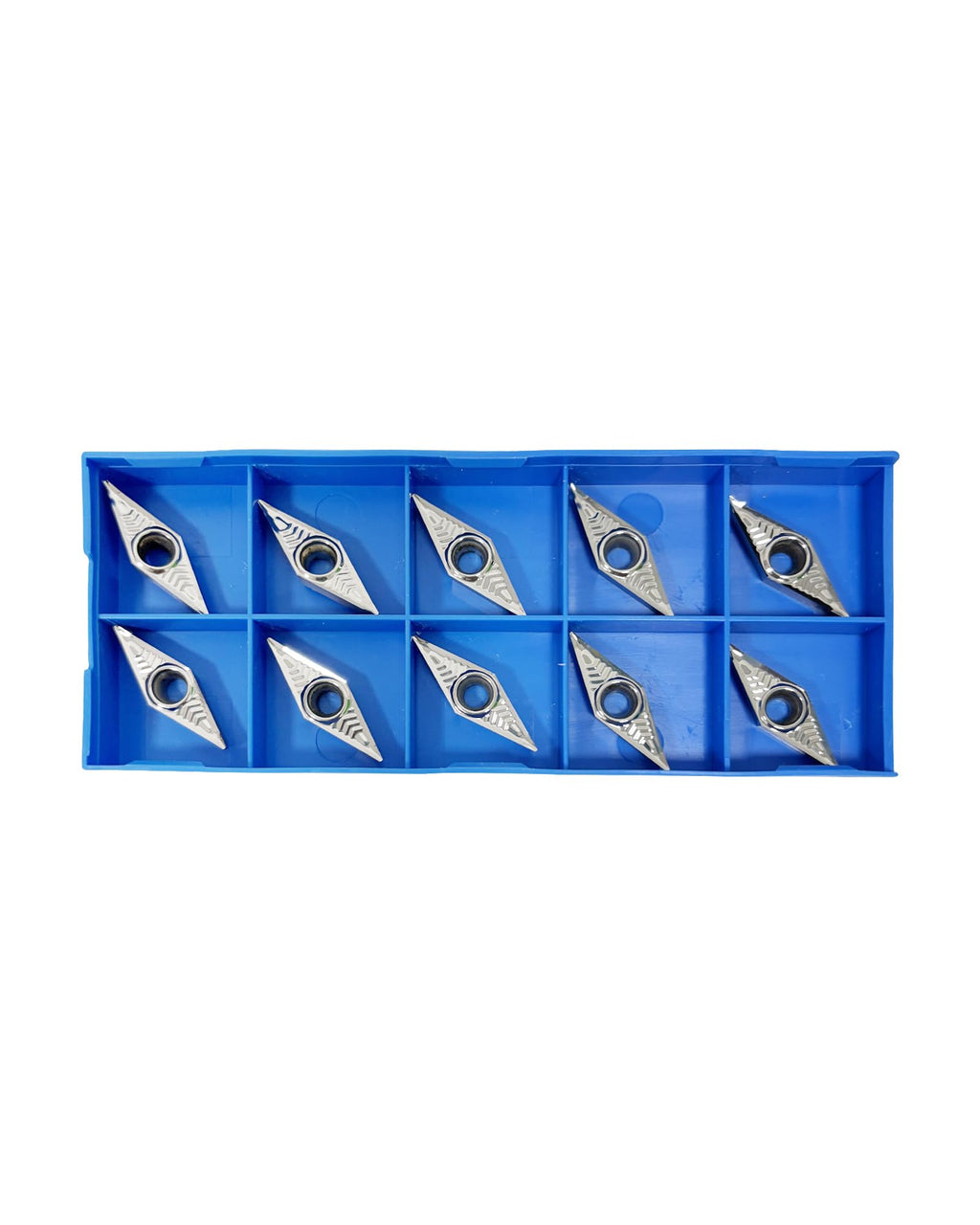 Zorqon 10Pcs VCGT331 VCGT160404-LH Carbide Inserts for Aluminum