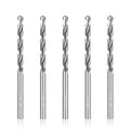 1/16" Drill Bits Solid Carbide Drill Bits, Tungsten Carbide Drill Bit Set, Metal Drill Bit Set for Stainless Steel Hardened Steel Cast Iron Alloy Copper, 5 Pcs