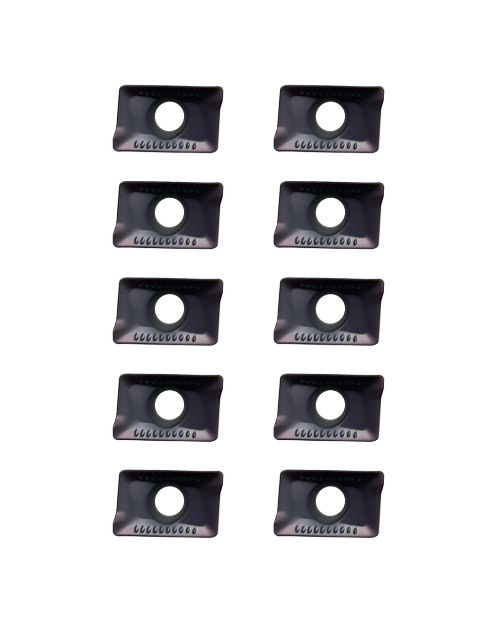 Zorqon10Pcs APKT1003PDSR-30 Carbide Milling Inserts