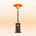 Outdoor Patio Heater 48000 BTU, Propane Outdoor Heater with Wheel, Auto-off