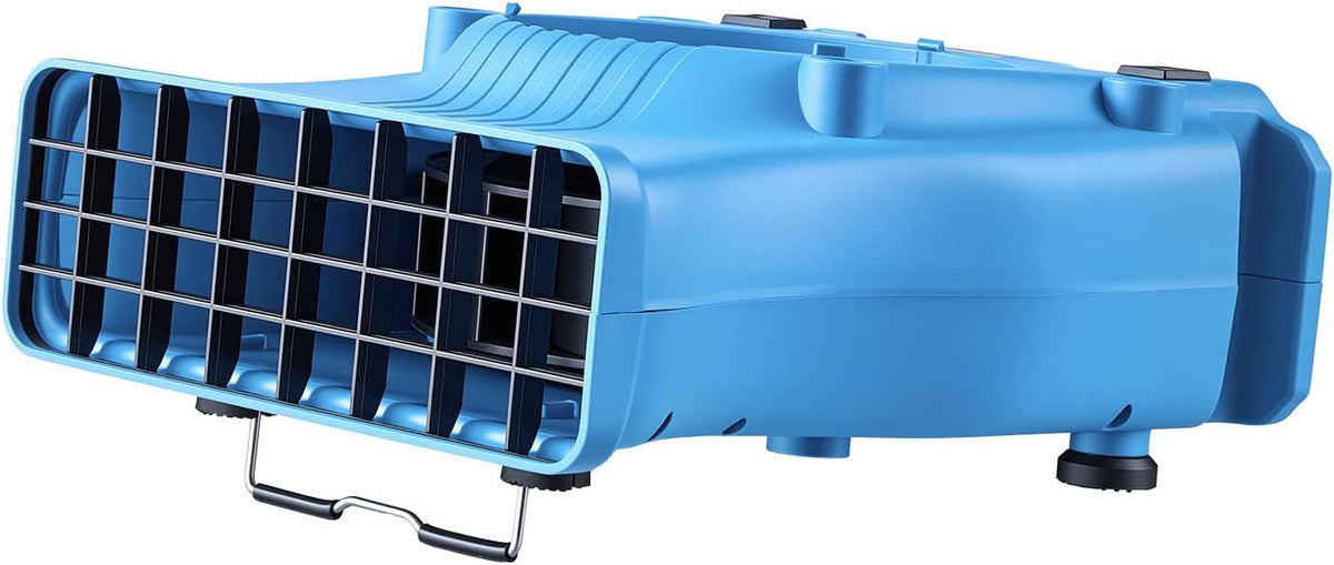 Blower Fan, Low Profile Air Mover Carpet Dryer, 1000 CFM, 2 Speeds, Multi-Angle Airflow, Lightweight Portable for