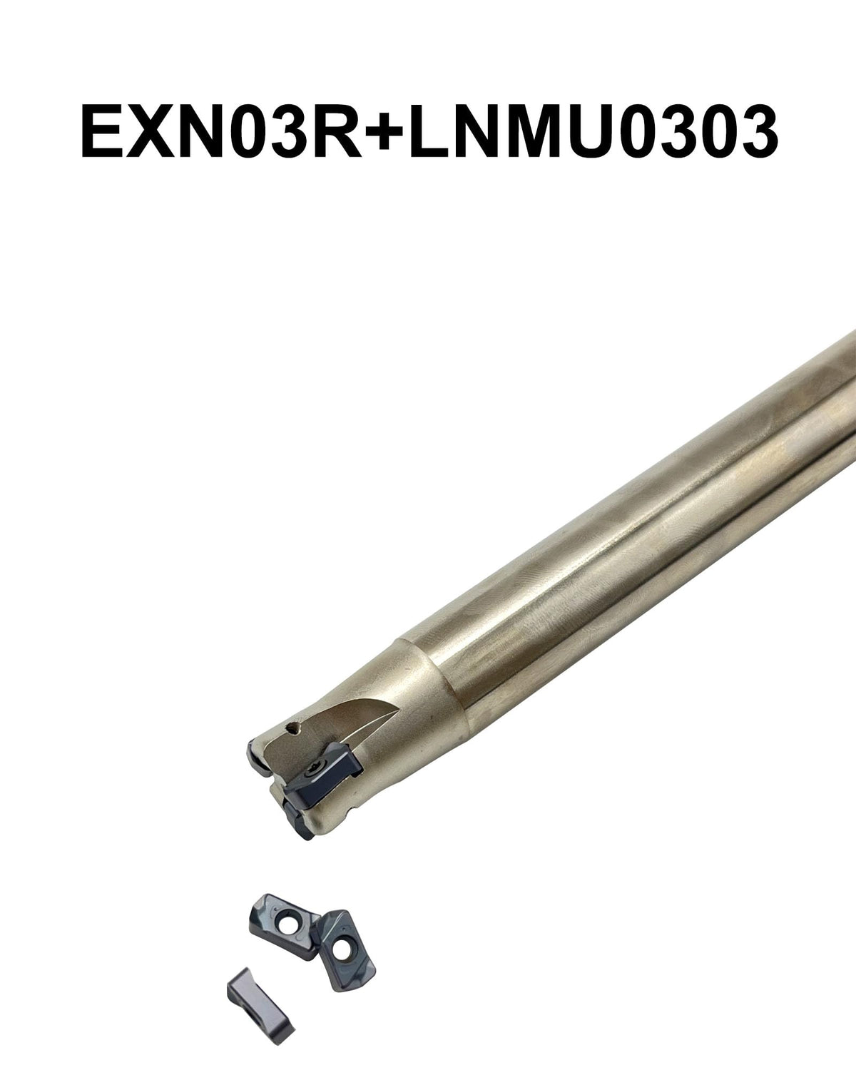 Zouzmin EXN03R C20‑20‑160 Milling Set 10Pcs LNMU0303ZER‑MJ Carbide Inserts