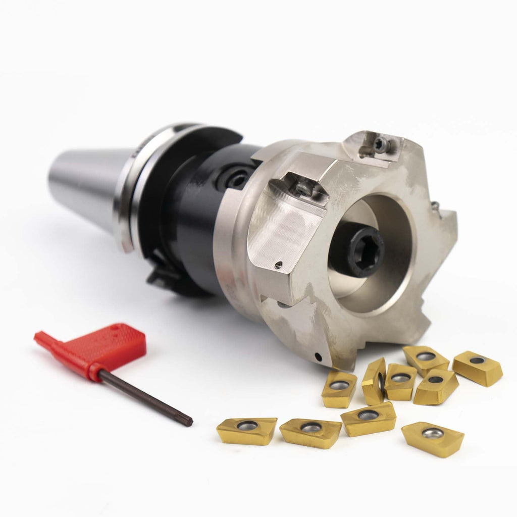 Kraciva CAT40 Shank 400R 80MM 90° Face Mill Set