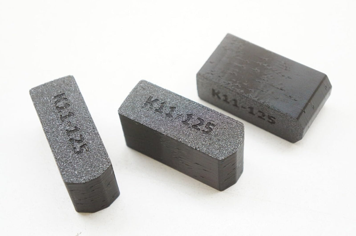 3DEXL Rubber Non-Marring Soft Jaws for K11-125 Lathe Chuck, 3-pack