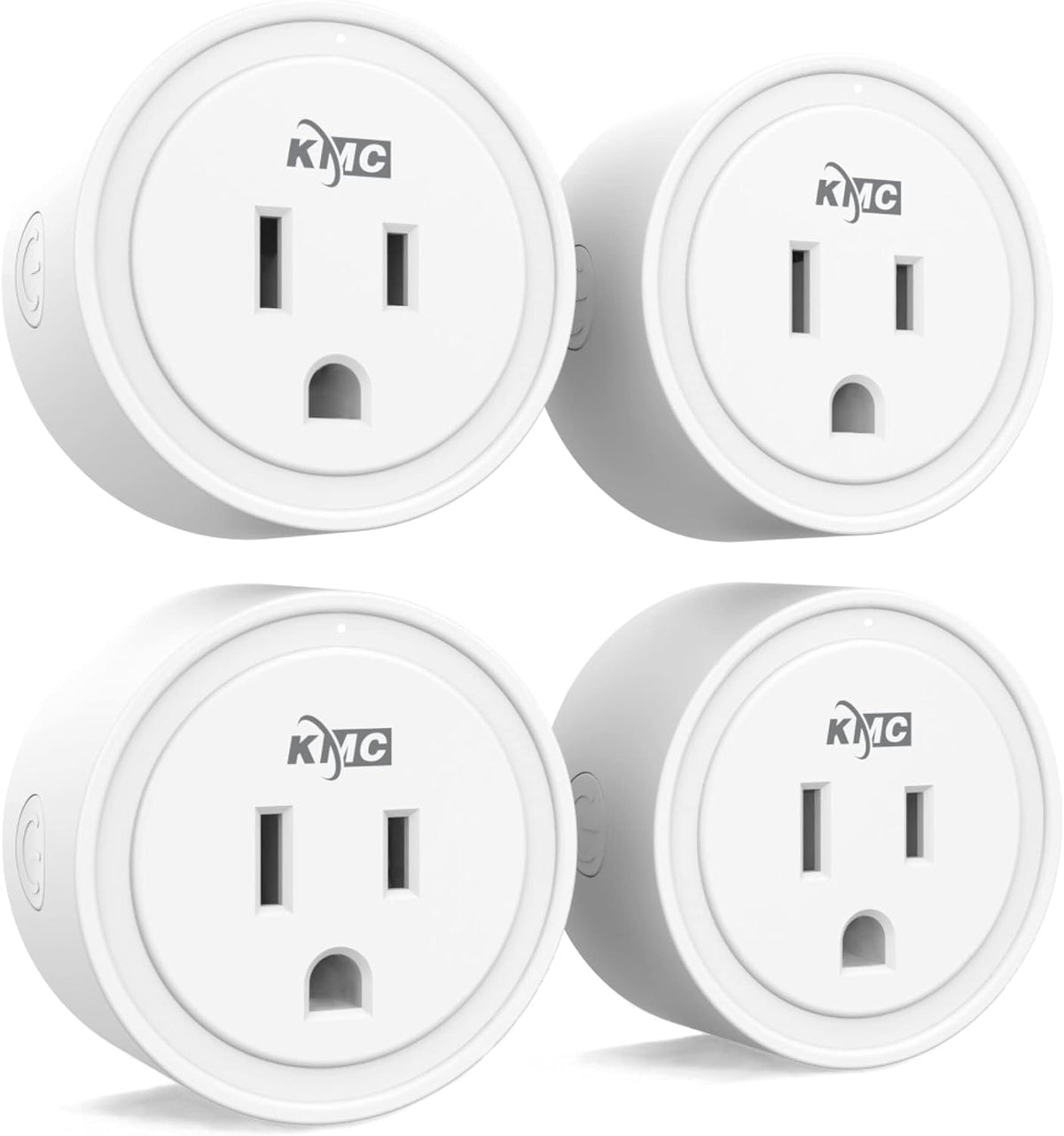 Smart Plug Mini 4-Pack, Wi-Fi Outlets for Smart Home, Remote Control Lights and Devices from Anywhere, No Hub