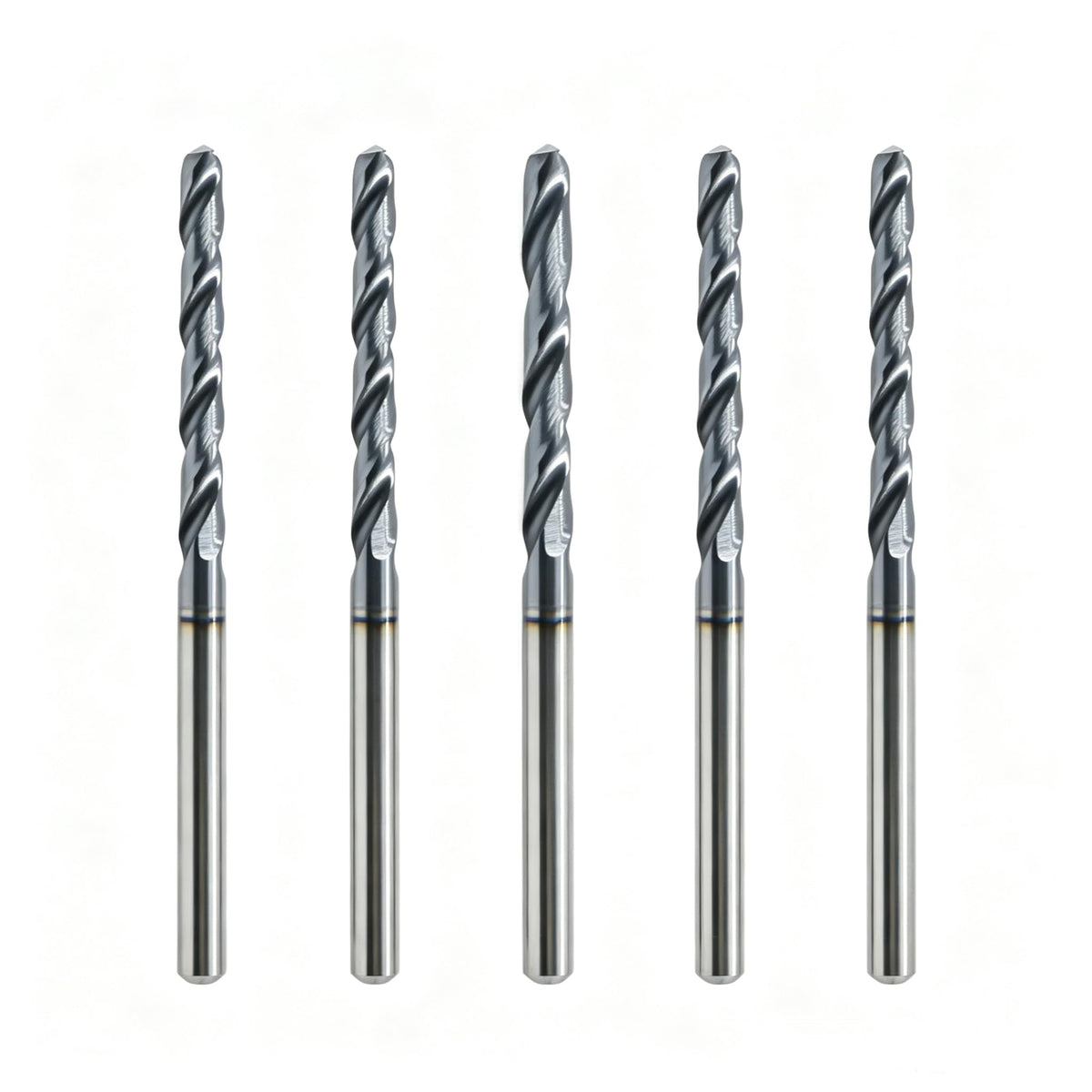 3/32 Carbide Drill Bit for Hardened Steel Aluminum Metal Solid Tungsten K20 Carbide Drill Bit by YFTOOL 5pcs
