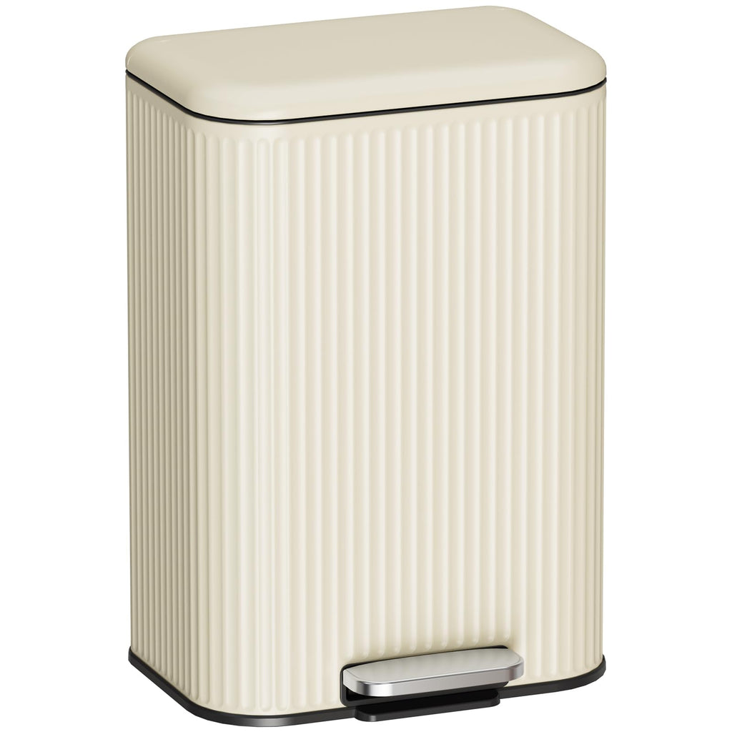 Kitchen Trash can, Stainless Steel Garbage Can, 13 Gal Garbage Bin