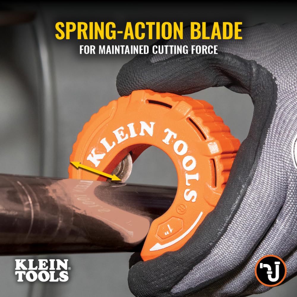 Klein Tools 50057 1-Inch C-Style Copper Tubing Pipe Cutter Tool