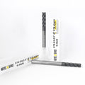 WEXWE Tools Carbide End Mill, PVD AlTiN Coating for Stainless Steel Materials Cutting, 4 Flute 3/16 Shank (3/16-2.5" 2PCS)